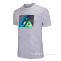 Aangepast Logo Printing Mens Athletic Sport T -shirt